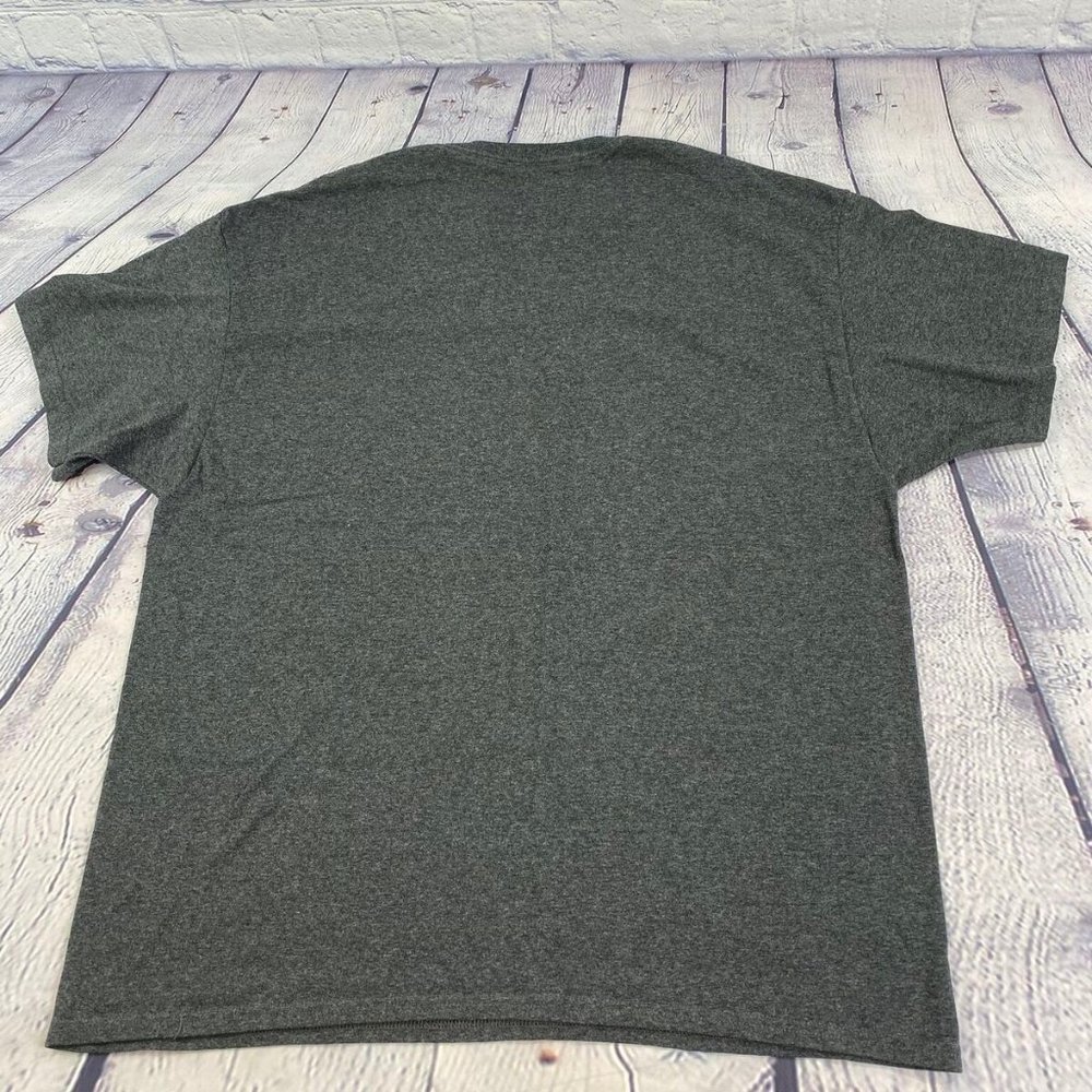 Champion Men's Relaxed Fit Jersey Tshirt Gray Tee - Picture 6 of 8